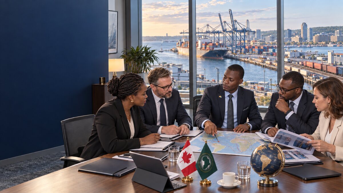Réunion d'affaires consacrée au corridor Canada–Afrique