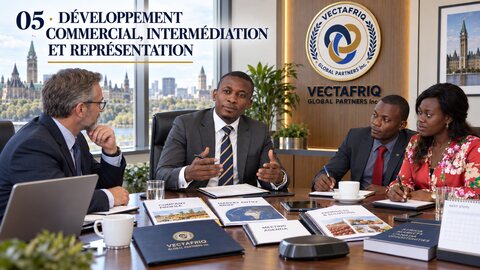 Réunion de travail de l’équipe VECTAFRIQ illustrant les services du pôle 5